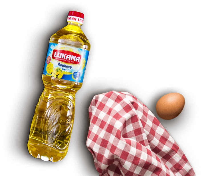 Řepkový olej Lukana na vaření