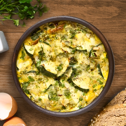 Cuketová frittata