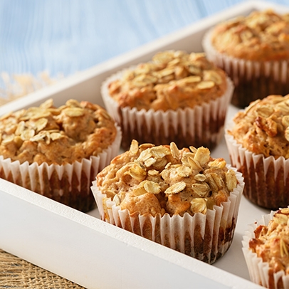 Dietní jablečné muffiny