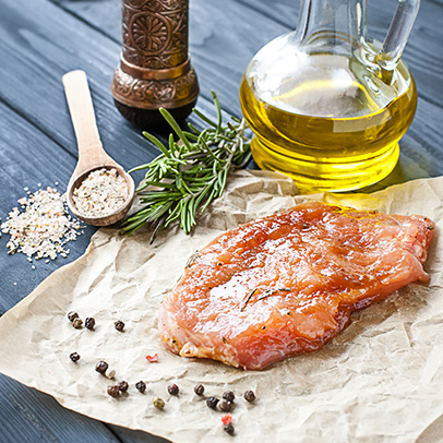 Medová marináda na maso s bylinkami