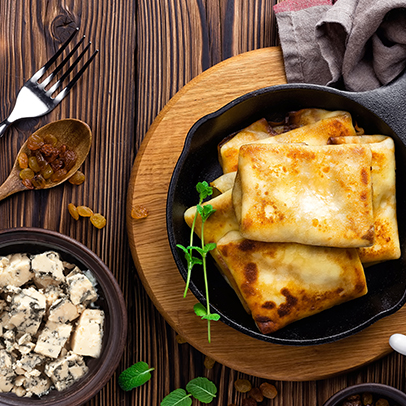 Rýžové bezlepkové palačinky s nivou