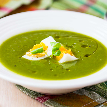 Špenátová polévka